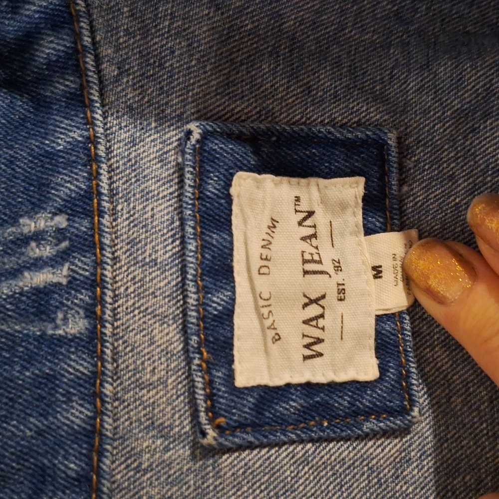 Basic Denim Jean Jacket - Picture 3 of 6